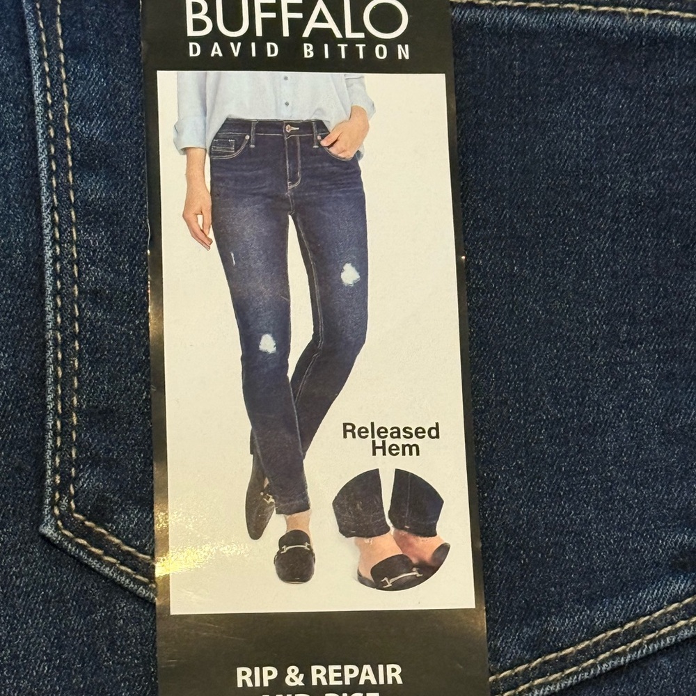 Buffalo David Bitton Women's Dark Blue Skinny Jeans